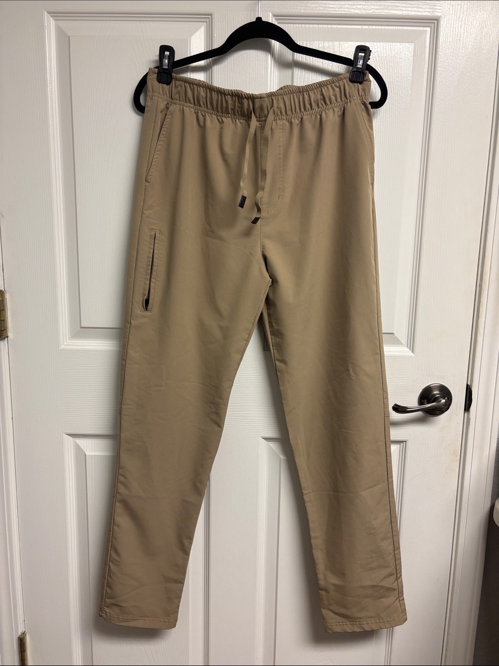 London Fog Casual Drawstring Chinos - Khaki